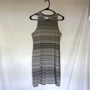 LOU & Grey sleeveless striped tank dress small